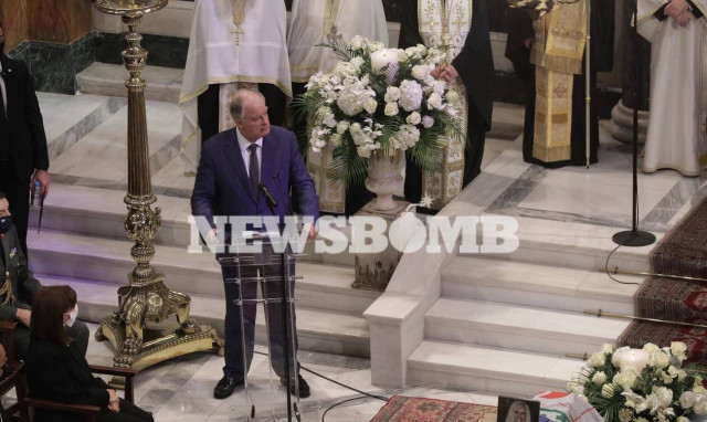 Τασούλας: Το πιο δυνατό χεικρότημα για τη Φώφη είναι το σημερινό, που δεν θα το ακούσει