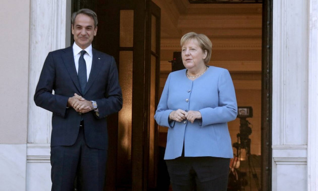 Μητσοτάκης - Μέρκελ: Δείτε LIVE τις δηλώσεις μετά τη συνάντησή τους