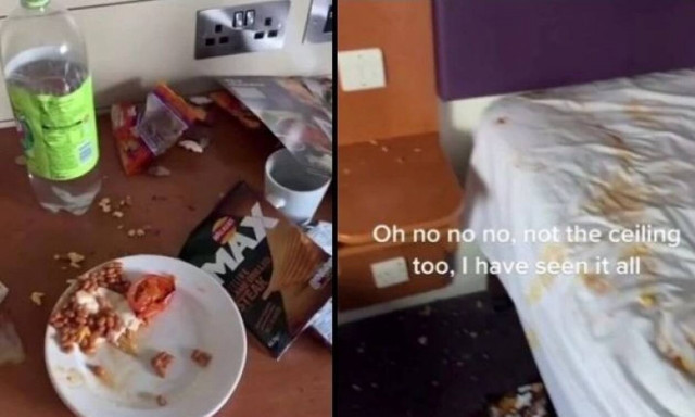 Το viral video με το πόσο χάλια άφησαν πελάτες ξενοδοχείου το δωμάτιό τους (vid)