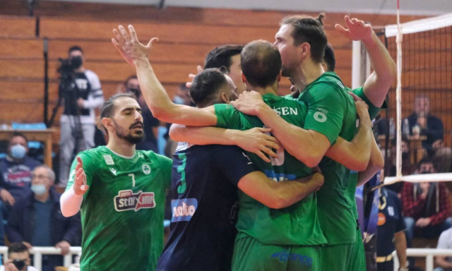 Volley League: Απόλυτο «3 στα 3» ο Παναθηναϊκός – Αποτελέσματα και βαθμολογία (videos)