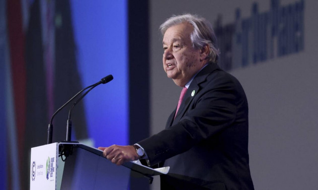 Σύνοδος για το κλίμα: Ο Γκουτέρες καλεί την COP26 να δράσει για να «σωθεί η ανθρωπότητα»