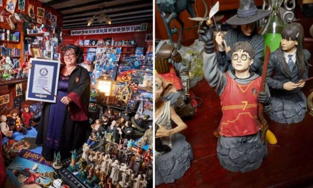 Χάρι Πότερ: Γυναίκα από την Ουαλία έσπασε το ρεκόρ Γκίνες για τα περισσότερα αναμνηστικά