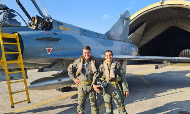 Πολεμική Αεροπορία: Έτσι είναι να πετάς με Mirage 2000–5 - Εικόνα μέσα από το πιλοτήριο