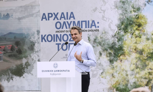 PM Mitsotakis: Major anti-flooding works on track at Ancient Olympia