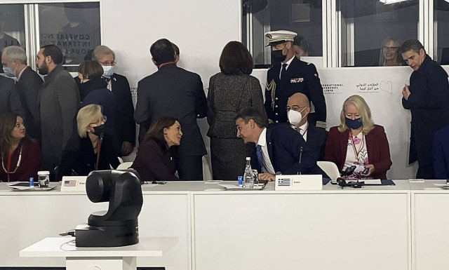 Καμάλα Χάρις - Κυριάκος Μητσοτάκης