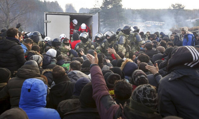 Μετανάστες Λευκορωσία