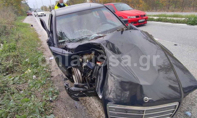 Τραγωδία στη Λάρισα: Νεκρός 75χρονος σε τροχαίο