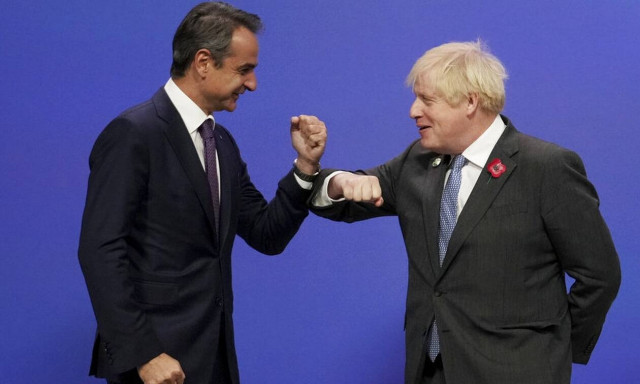 Κυριάκος Μητσοτάκης - Μπόρις Τζόνσον