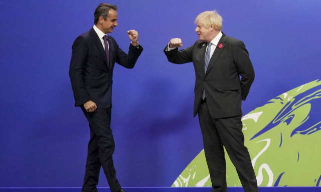 Κυριάκος Μητσοτάκης Μπόρις Τζόνσον