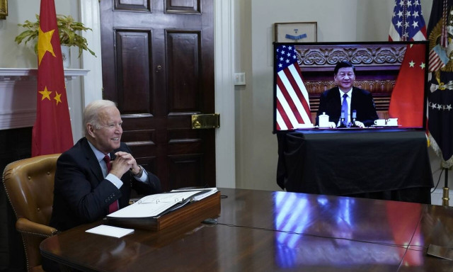 Μπάιντεν και Τζινπίνγκ τα είπαν ψηφιακά -  Αμετακίνητοι στις θέσεις τους οι πρόεδροι ΗΠΑ-Κίνας