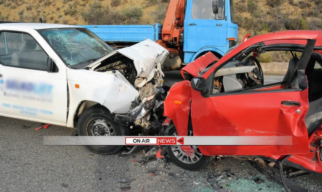 Τροχαίο δυστύχημα στο Μεσολόγγι