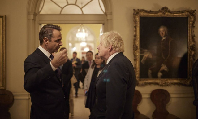 Μητσοτάκης  Τζόνσον Γλυπτά 