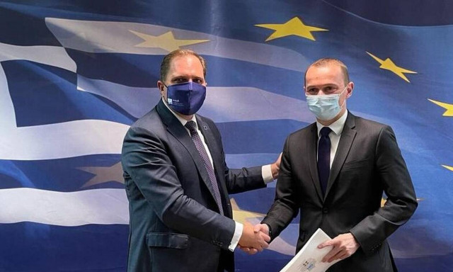 Συνάντηση Διοικητή ΑΑΔΕ με τον αναπληρωτή υπουργό Οικονομίας της Γαλλίας