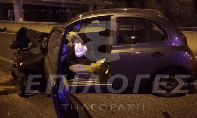 Σέρρες: Σε σοβαρή κατάσταση 31χρονη έπειτα από τροχαίο (pics)