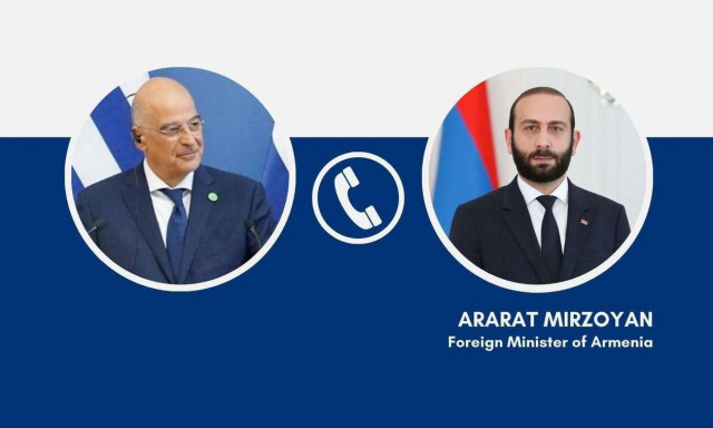 Τηλεφωνική επικοινωνία Δένδια με τον Αρμένιο ομόλογό του - Τι συζήτησαν