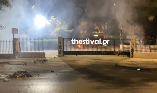 Police arrest six in Thessaloniki after march for the Polytechnic Uprising anniversary