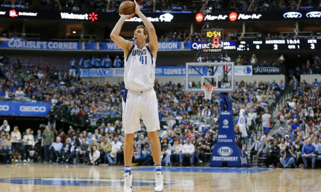 ΝΒΑ: Oι Μάβερικς αποσύρουν τη φανέλα του Νοβίτσκι 