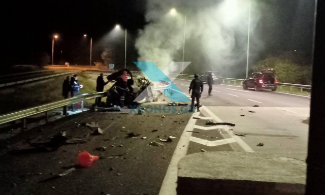 Πώς έγινε το τροχαίο με τους επτά νεκρούς και οκτώ τραματίες στην Εγνατία: Εικόνες ντοκουμέντο