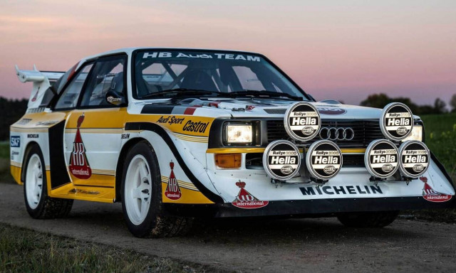 Αυτό είναι ένα ολοκαίνουργιο παλιό Audi Sport quattro S1