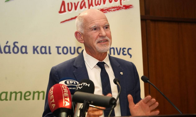 Παπανδρέου: Πρόσκληση προς όλες τις προοδευτικές δυνάμεις για την οικοδόμηση μίας νέας Ελλάδας