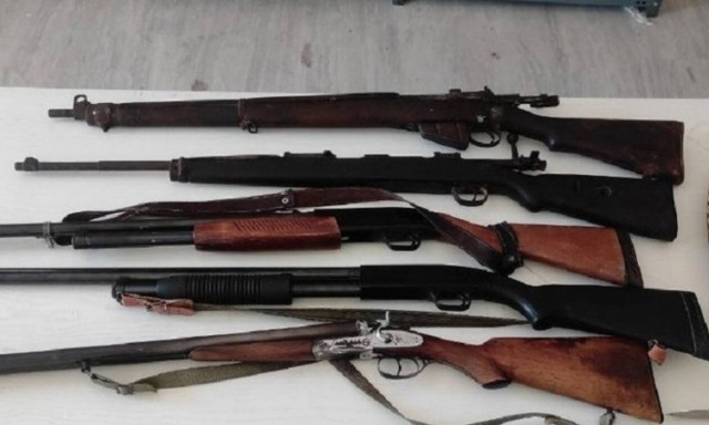 Ηράκλειο: Είχαν μετατρέψει το σπίτι σε μίνι οπλοστάσιο