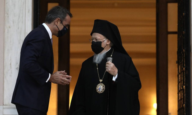 Reopening of Halki Seminary the focus of PM Mitsotakis, Ecumenical Patriarch Bartholomew