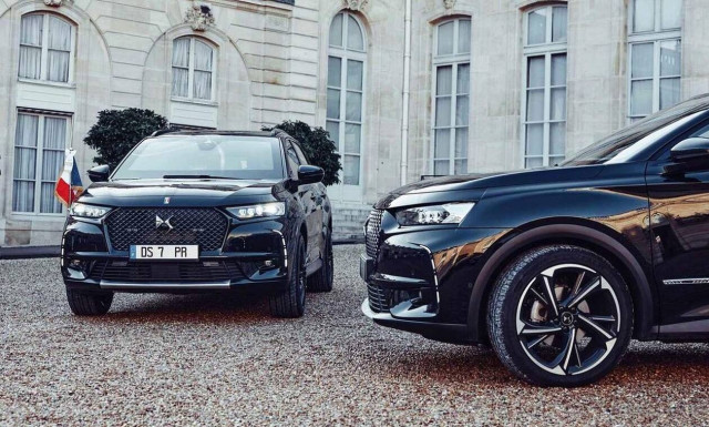Το επίσημο αυτοκίνητο του Μακρόν είναι και πάλι ένα DS 7 Crossback
