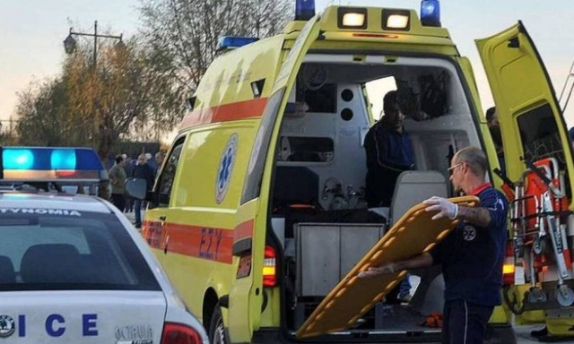 Ηράκλειο: Σοβαρό τροχαίο με δύο τραυματίες στον δρόμο για Βιάννο