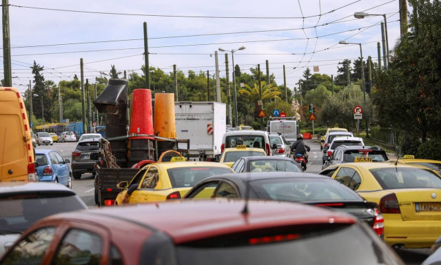 Κίνηση: Μποτιλιάρισμα στον Κηφισό - Πού υπάρχουν καθυστερήσεις