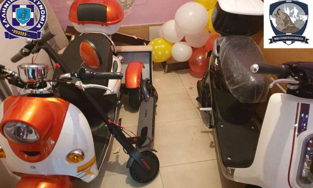 Θεσσαλονίκη: Σπείρα ρήμαξε επιχείρηση με ηλεκτρικά δίκυκλα – 60.000 ευρώ η ζημιά