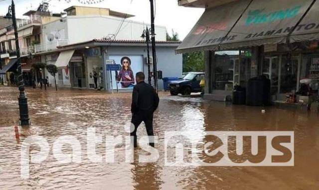 Κακοκαιρία: Νεκρός 65χρονος στην Ηλεία