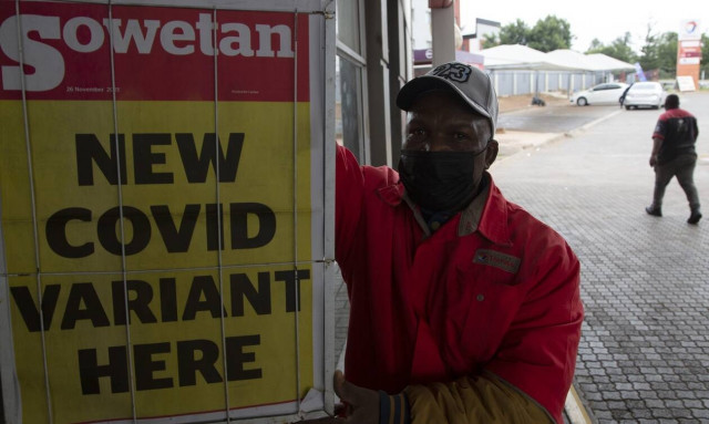 Νότια Αφρική μετάλλαξη Όμικρον