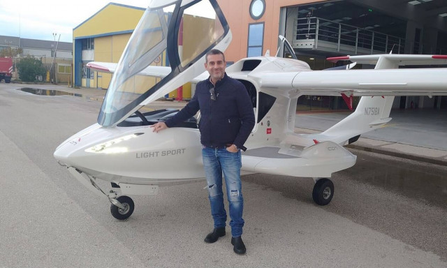 Το πρώτο και μοναδικό αναδιπλούμενο υψηλής τεχνολογίας υδροπλάνο στην Ευρώπη βρίσκεται στην Ελλάδα