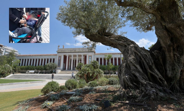 Εγκατάλειψη μωρού στο Αρχαιολογικό Μουσείο: Με αυτή τη φωτογραφία του βρέφους αναζητούν τον δράστη