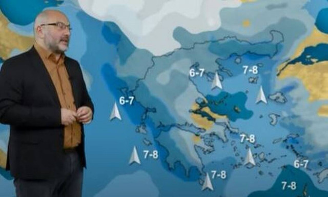 Καιρός - Αρναούτογλου: «Ήλιος με δόντια» την Τετάρτη - Νέα επιδείνωση από την Παρασκευή (vid)