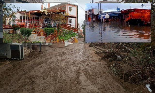 Η κακοκαιρία σάρωσε τη χώρα: Πλημμύρισε η Πάτρα, υδροστρόβιλος έπληξε την Πρέβεζα (videos)