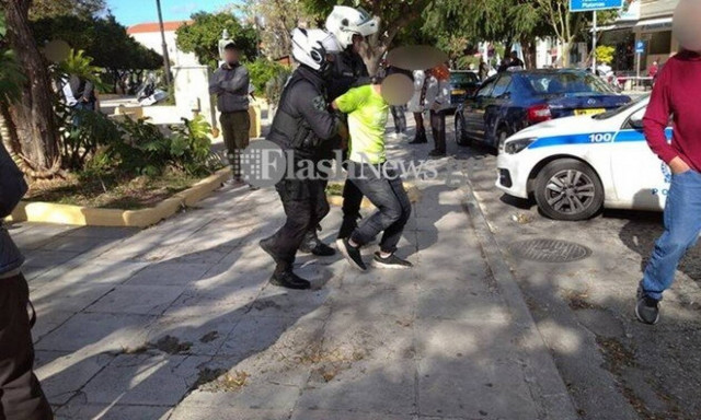 Επεισόδιο στο κέντρο των Χανίων: Άτομο απειλούσε με μαχαίρι και συνελήφθη