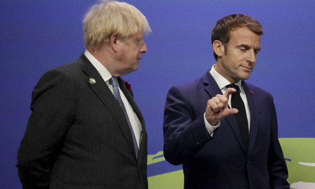 Εμανουέλ Μακρόν Μπόρις Τζόνσον