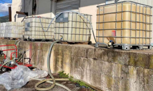 Κύκλωμα νοθείας καυσίμων στη Βόρεια Ελλάδα: Έφερναν διαλύτες από τη Βουλγαρία