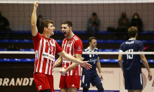 Volley League: Νίκησαν Ολυμπιακός, Παναθηναϊκός και ΠΑΟΚ - Αποτελέσματα και βαθμολογία (videos)