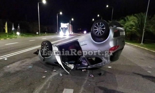 Στυλίδα: Σοβαρό τροχαίο με τέσσερις τραυματίες στην παλαιά εθνική οδό Λαμίας - Θεσσαλονίκης