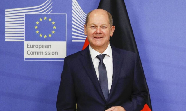 Germany's new Chancellor Olaf Scholz praises Greece's economic recovery, development