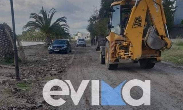 Κακοκαιρία – Εύβοια: Σοβαρά προβλήματα στο παραλιακό μέτωπο της Ερέτριας (pics)