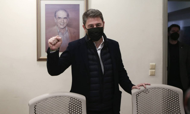 Στα γραφεία του ΠΑΣΟΚ ο Νίκος Ανδρουλάκης: «Έχουμε πολλή δουλειά μπροστά μας»