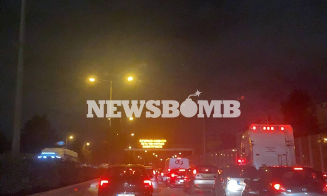 Κίνηση τώρα: Σύγκρουση οχημάτων και καθυστερήσεις στον Κηφισό