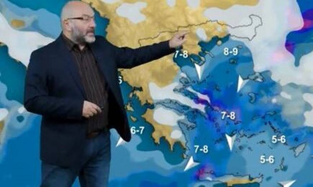 Καιρός - Αρναούτογλου: Χιόνια το Σαββατοκύριακο και στην Αττική - Η τάση για τα Χριστούγεννα (vid)