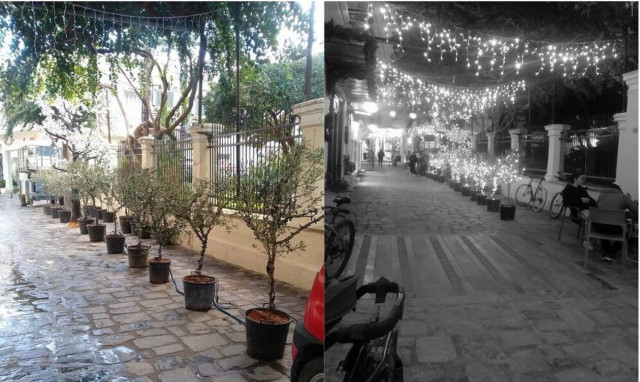 Θλιβερά τα Χριστούγεννα φέτος στην οδό Τσουδερών