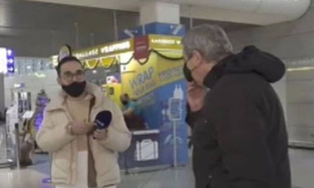 Έξαλλος ο «Ταμτάκος» με τον ρεπόρτερ του Πρωινού: «Πάρε δρόμο ρε» (vid)