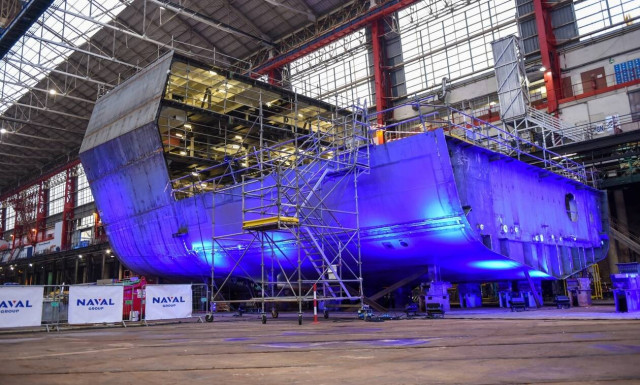 Belh@rra: Ιστορική μέρα! Ξεκίνησε η κατασκευή της πρώτης φρεγάτας στη Γαλλία