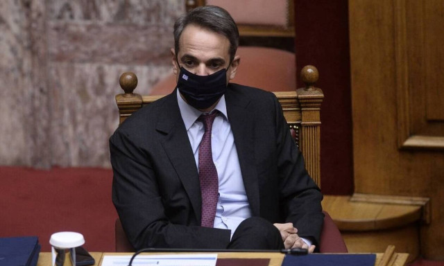 PM Mitsotakis in Brussels for European Council meeting